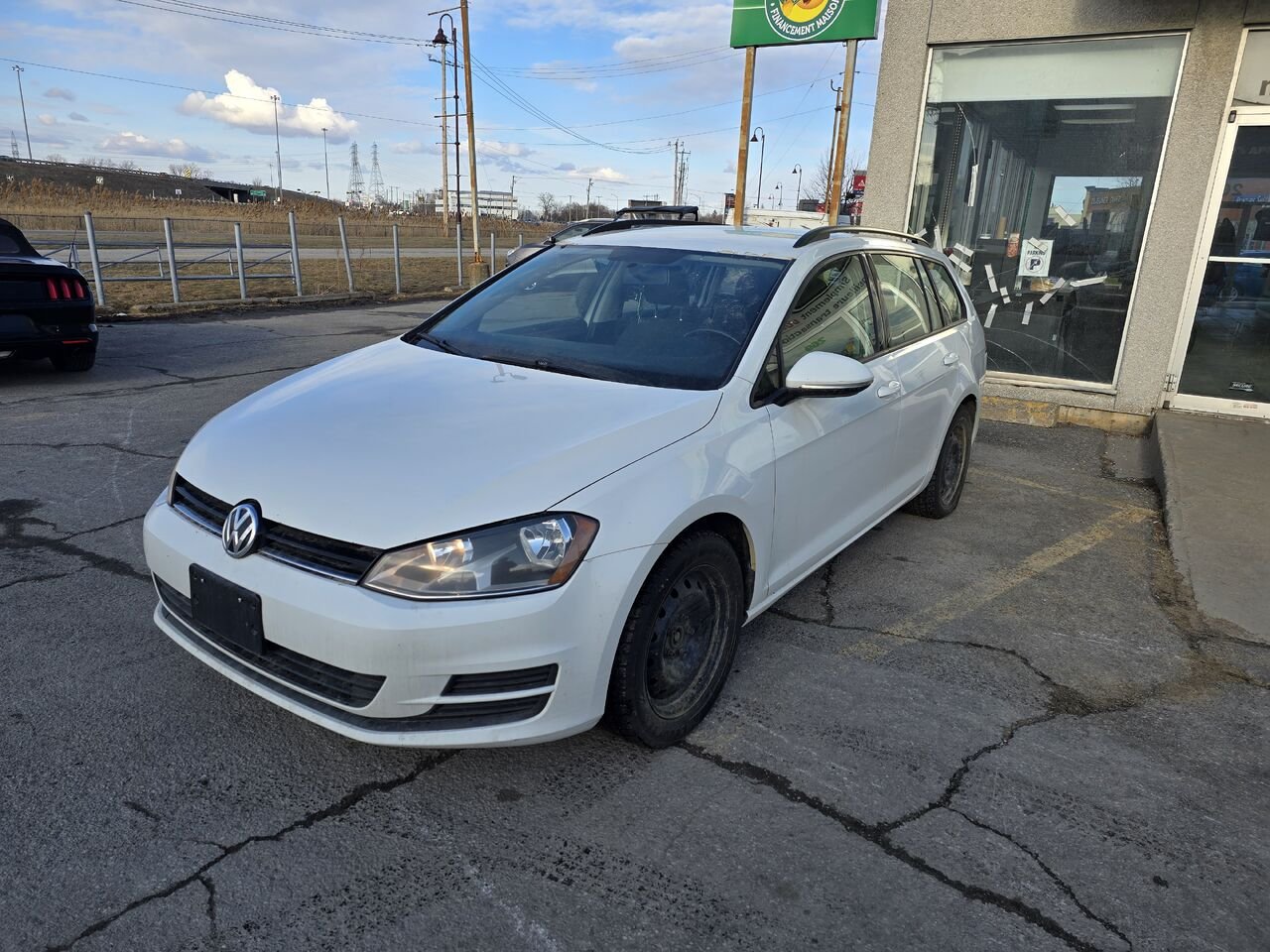 2016 Volkswagen Golf familiale sport White  - photo #1