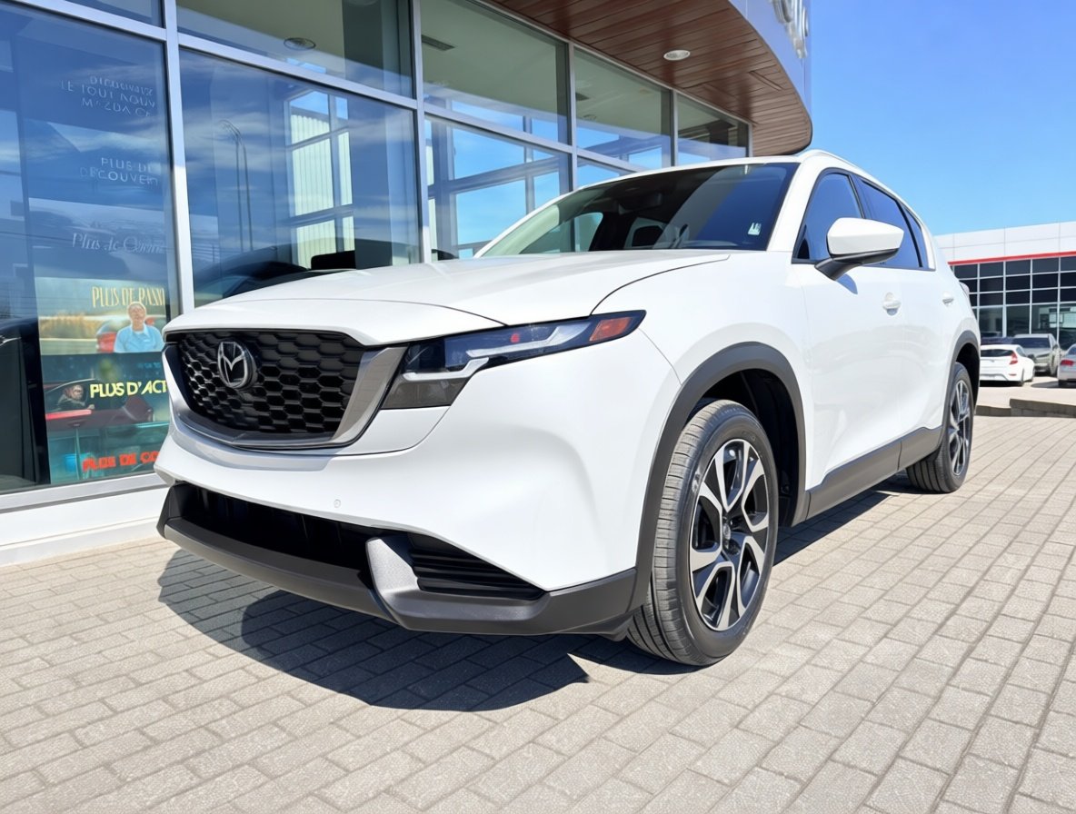 MAZDA CX-5 2026 Blanc rhodium métallisé Notre-Dame-des-Prairies - photo #3