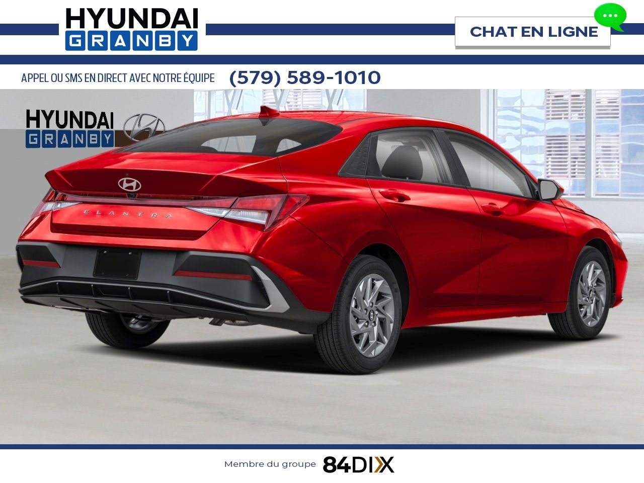 HYUNDAI Elantra 2026 Rouge ultime Granby - photo #1