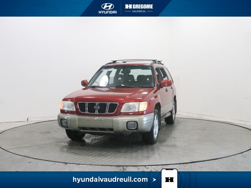 Subaru Forester 2001 Rouge Saint-Eustache - photo #4