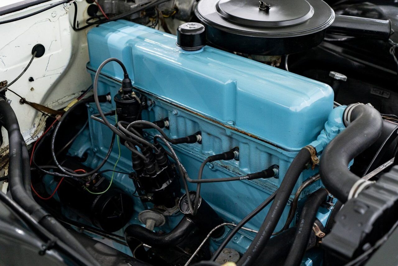 Pontiac PARISIENNE **PRIX EN USD** Fully restored with 261cu.in. and GM built sheet 1959 Blanc Montréal - photo #19