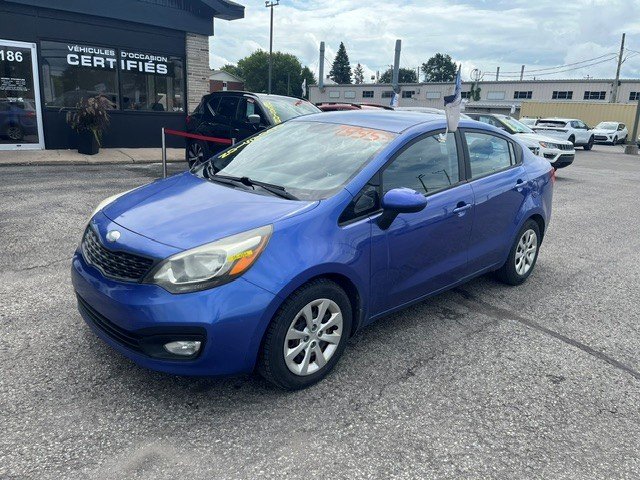 Kia Rio Berline 4 portes, boîte automatique, LX+ 2013 Bleu