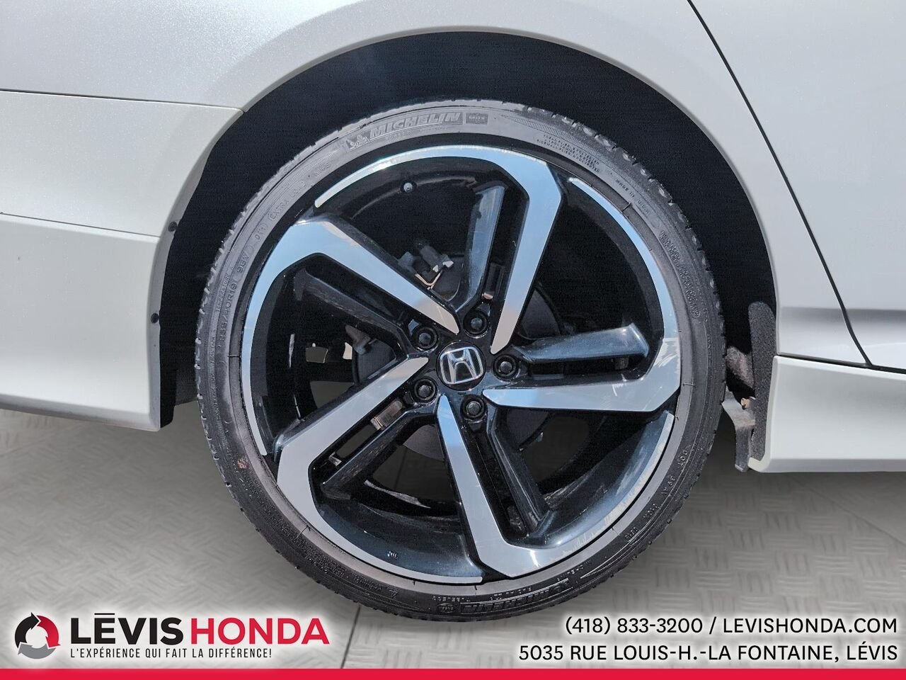 Honda Accord Sport Sport CVT 2018 Blanc Lévis - photo #14