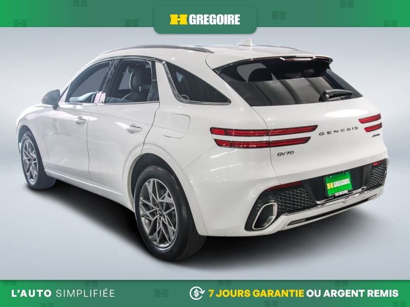 2023 Genesis GV70 White Saint-Eustache - photo #4