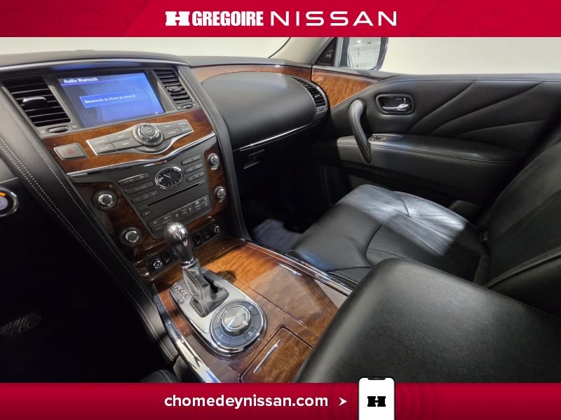 Infiniti QX80 CS6950 | Cuir * Toit * GPS * 7 Places 2017 Blanc Laval - photo #23