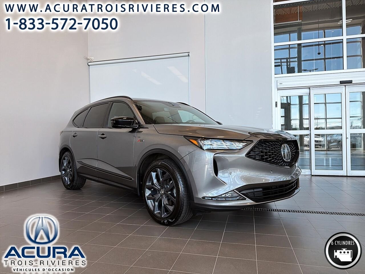 Acura MDX ASPEC 2024 Gris Trois-Rivières - photo #2