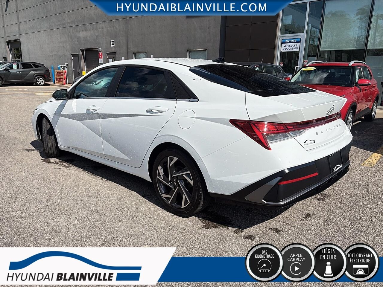 Hyundai Elantra 2024 Blanc Blainville - photo #5