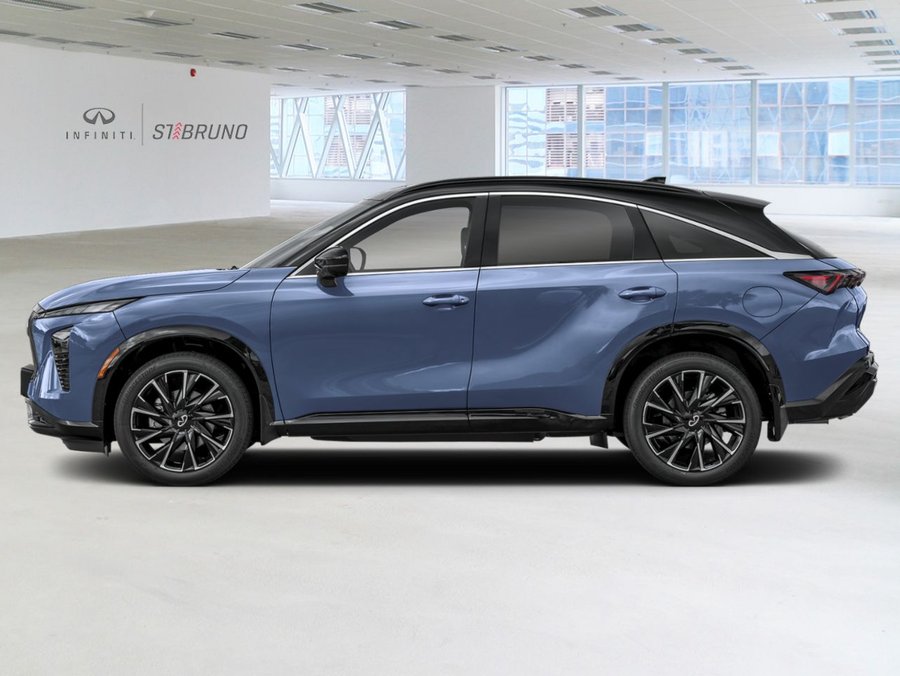 INFINITI QX65 2027 2027 Bleu arc-en-ciel lunaire/Noir obsidienne