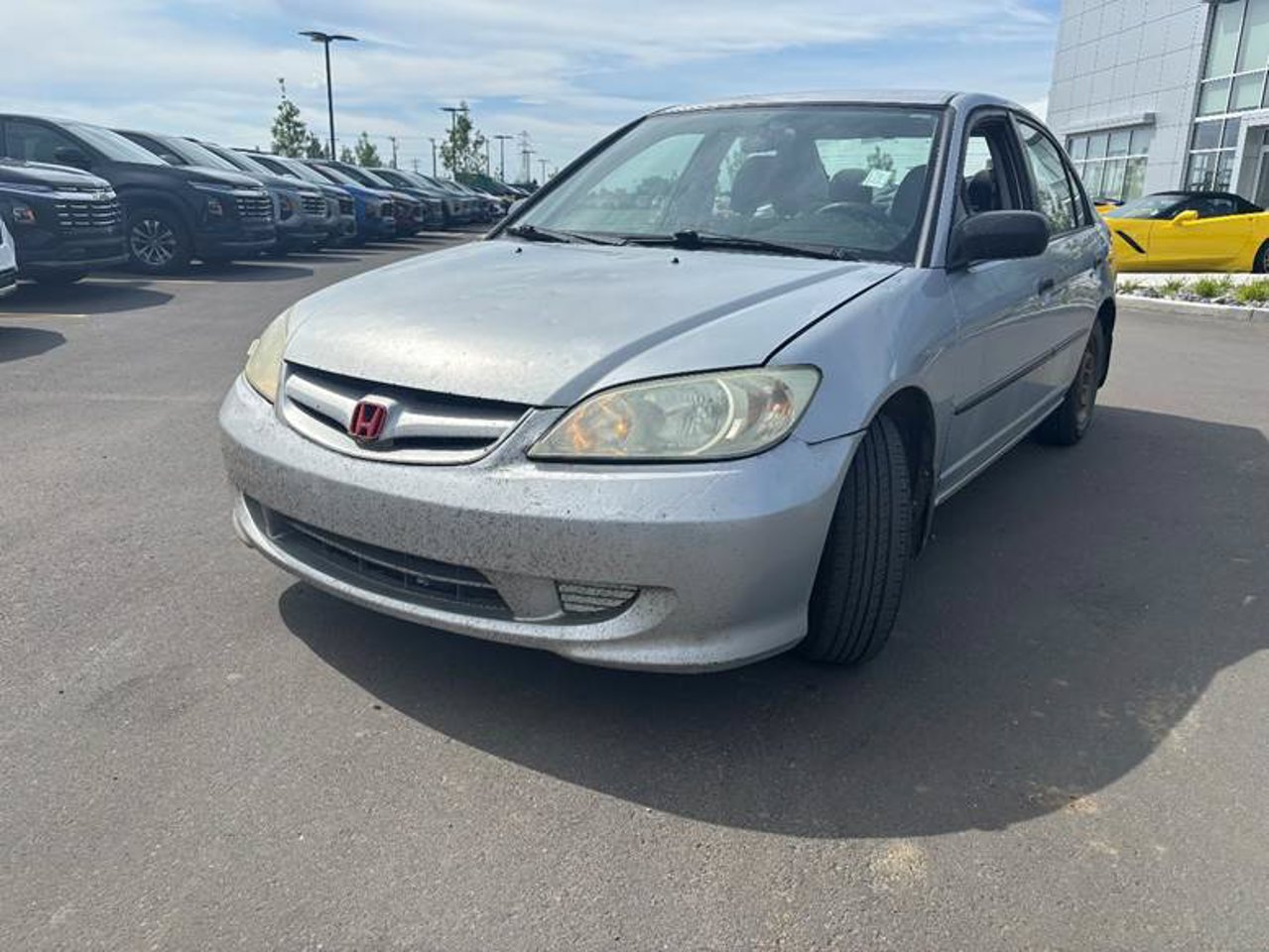 2004 Honda Civic Sdn 4dr Sdn SE Auto Grey Sherwood Park - photo #2
