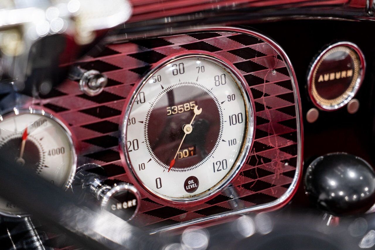 Auburn 851 Supercharge Phaeton **PRIX EN USD** 1935 Noir Montréal - photo #10