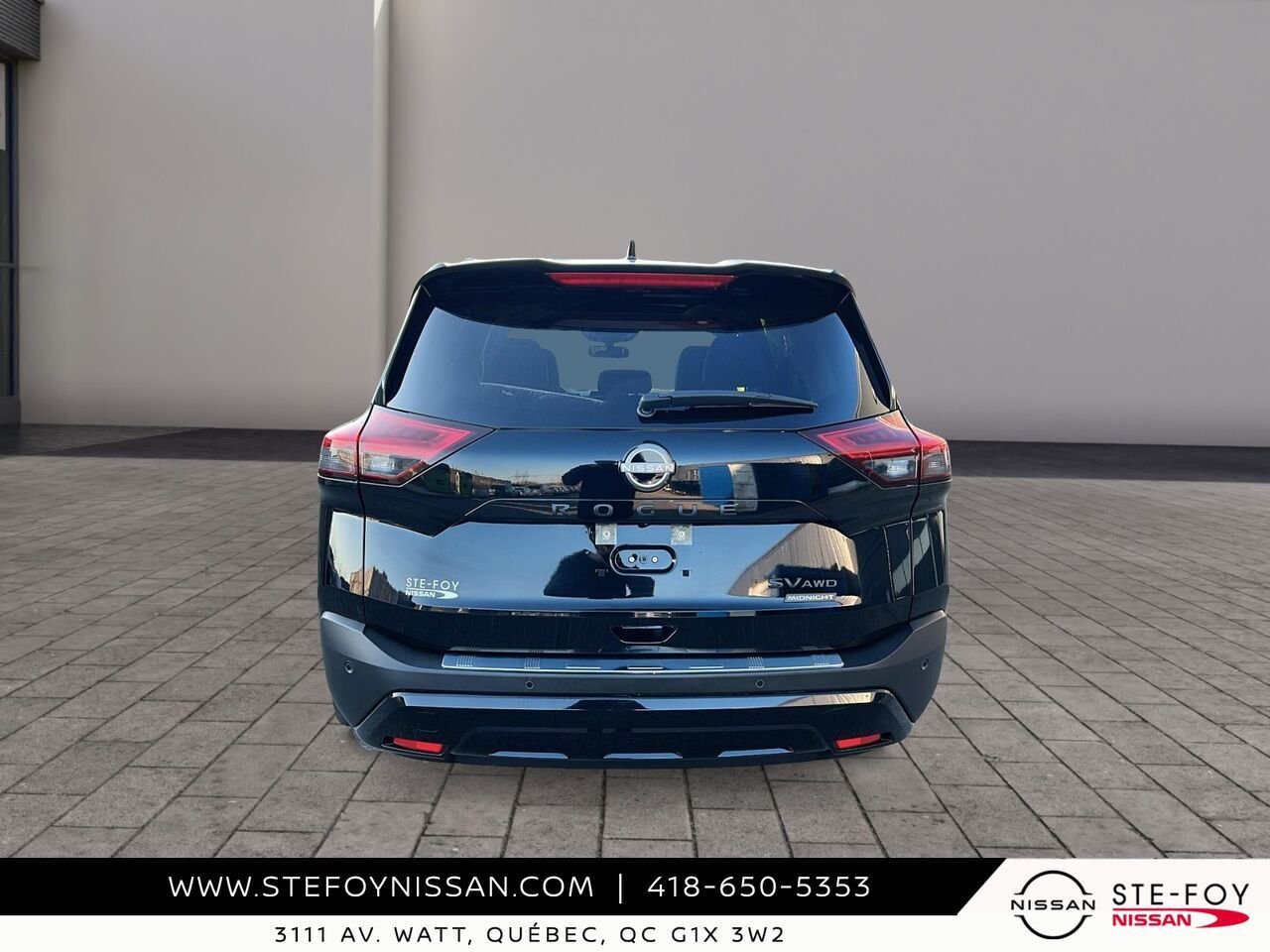 Nissan ROGUE SV TI MIDNIGHT 2023 Noir Ste-Foy - photo #2