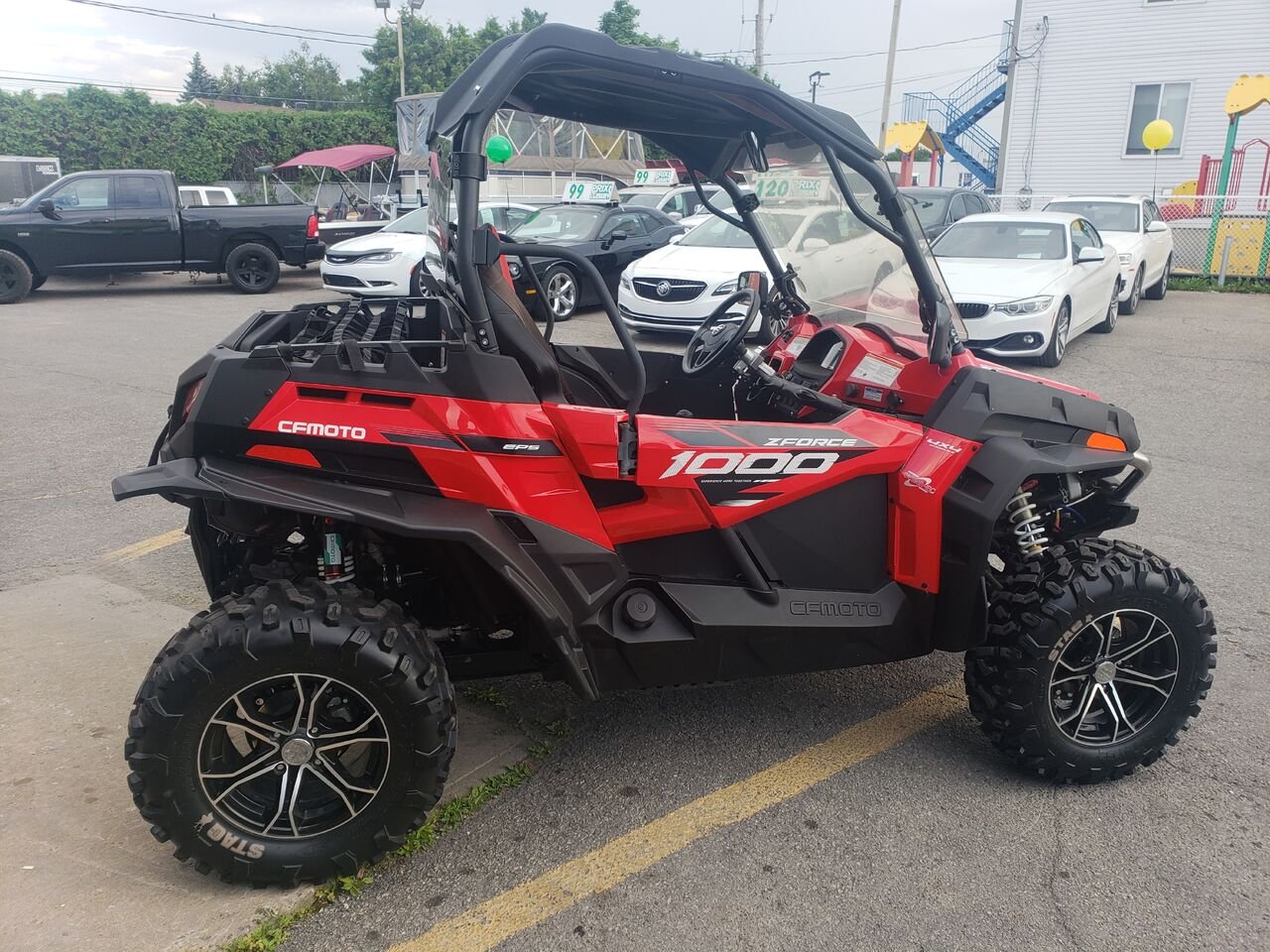 2021 CF MOTO ZFORCE 950 Grey  - photo #3