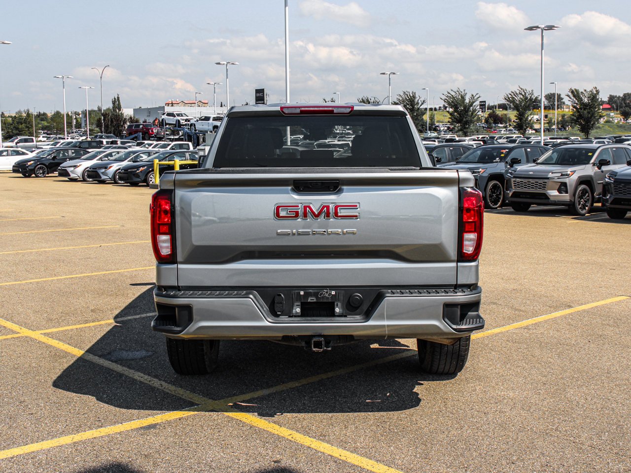 2024 GMC Sierra 1500 4WD Crew Cab 147 Pro Grey Sherwood Park - photo #6