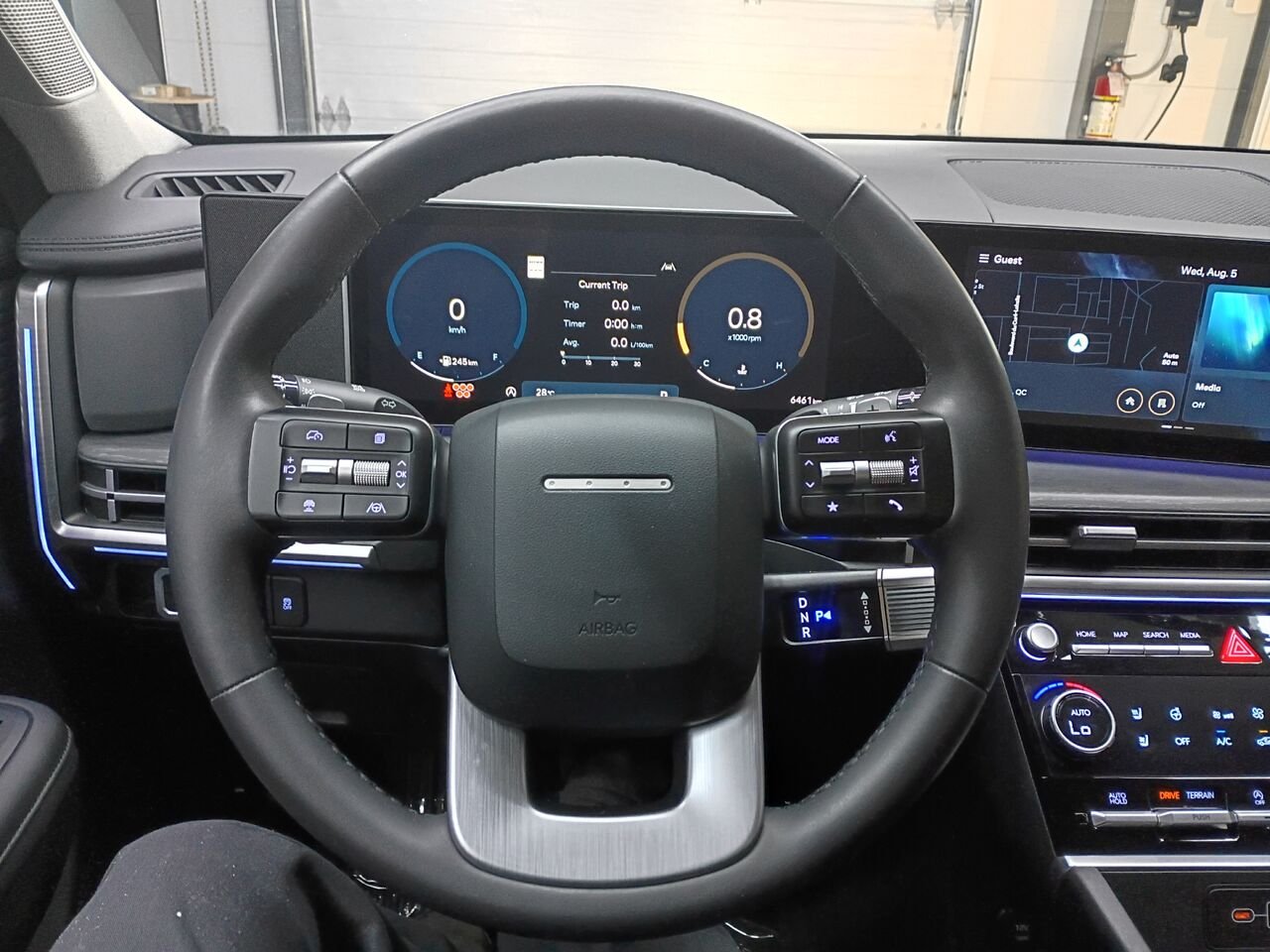 2025 Hyundai Santa Fe Black Blainville - photo #26