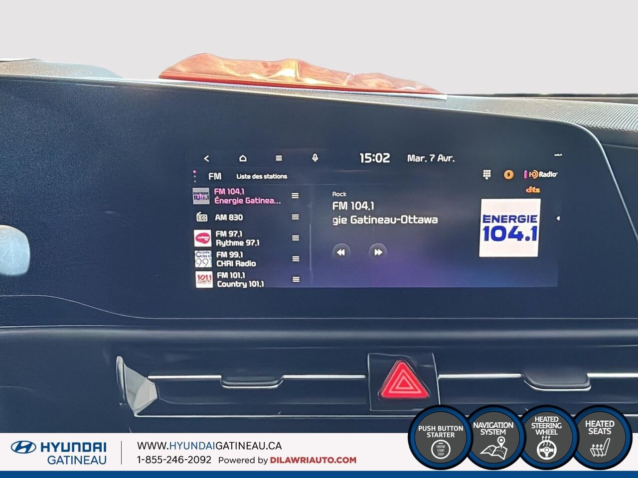 Kia Niro EX Premium TA 2025 Blanc Ottawa & Gatineau - photo #13