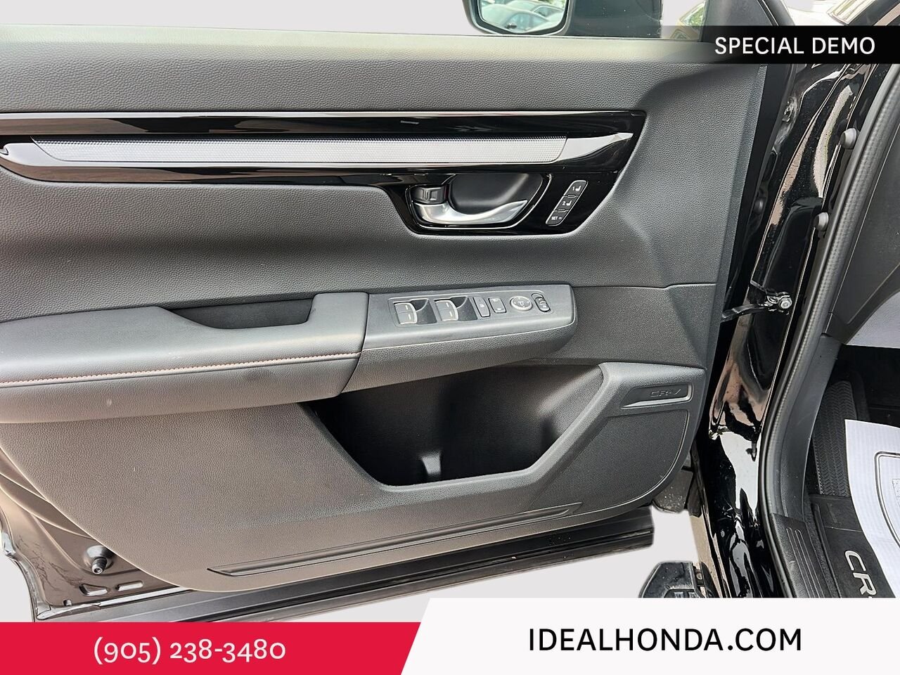 2026 HONDA CR-V Hybrid Crystal Black Pearl Mississauga - photo #7