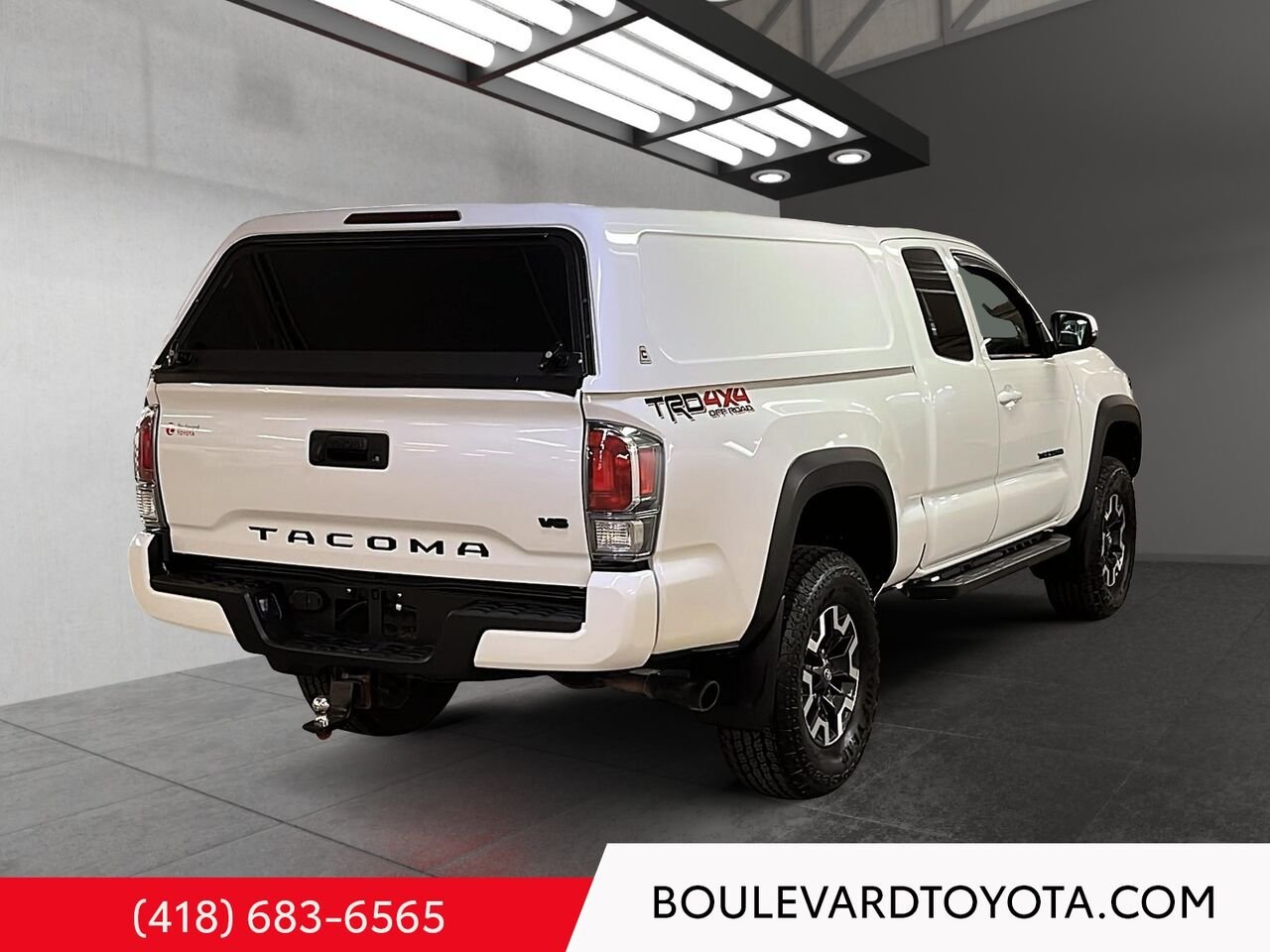 Toyota Tacoma 100108A-23 | CABINE ACCES TRD OFFROAD 4x4 2023 Blanc Québec - photo #3