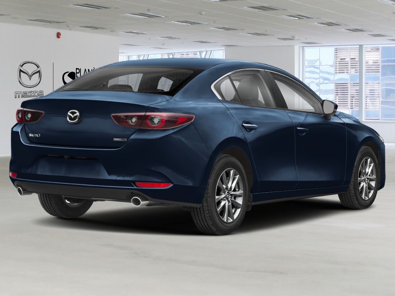 2026 Mazda Mazda3 3MZBPACL1TM514485 Deep Crystal Blue Mica Mirabel - photo #2