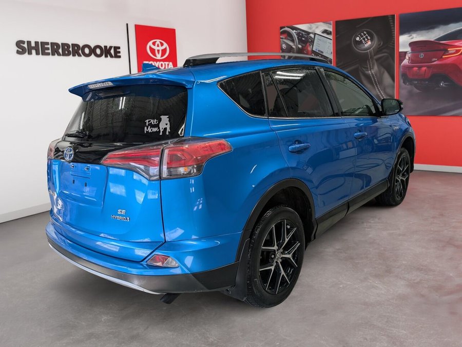 Toyota RAV4 Hybride 2017 2017 Bleu orage électrique