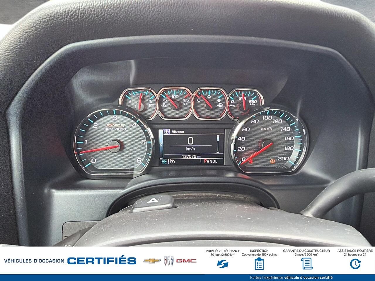 CHEVROLET SILVERADO LT cabine multiplace 153 po 4RM avec 2LT 2018 Noir Montmagny - photo #12