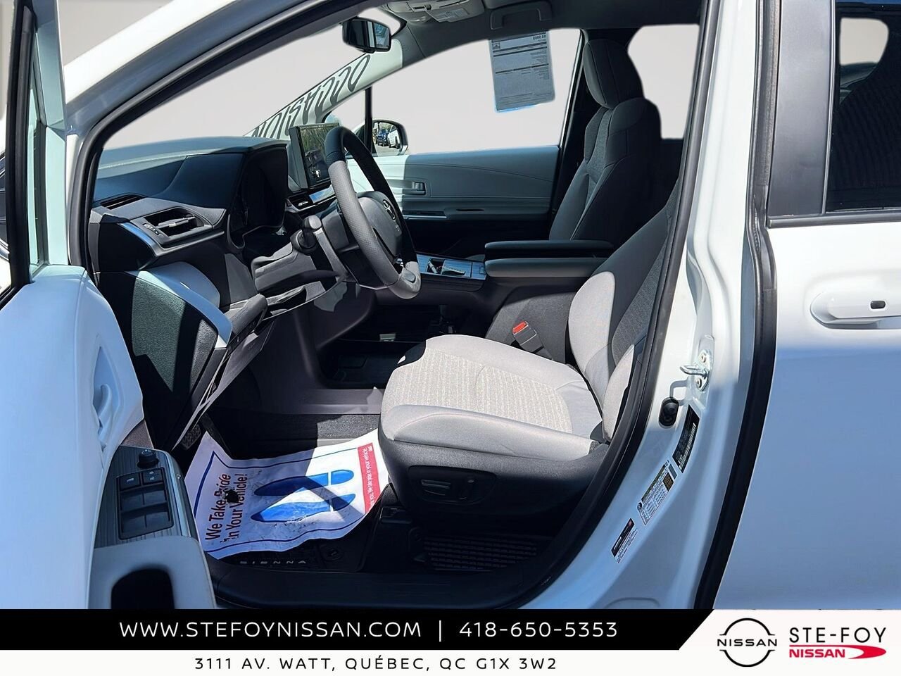 Toyota Sienna LE 8 PASSAGERS 2026 Blanc Ste-Foy - photo #8