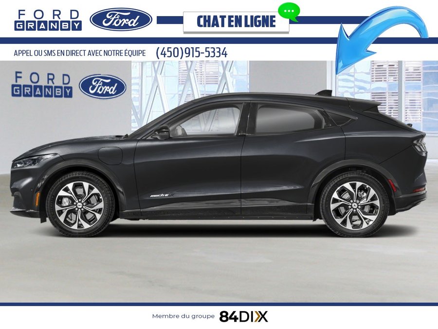 Ford Mustang Mach-E Haut de gamme TI 2025 Noir ombre