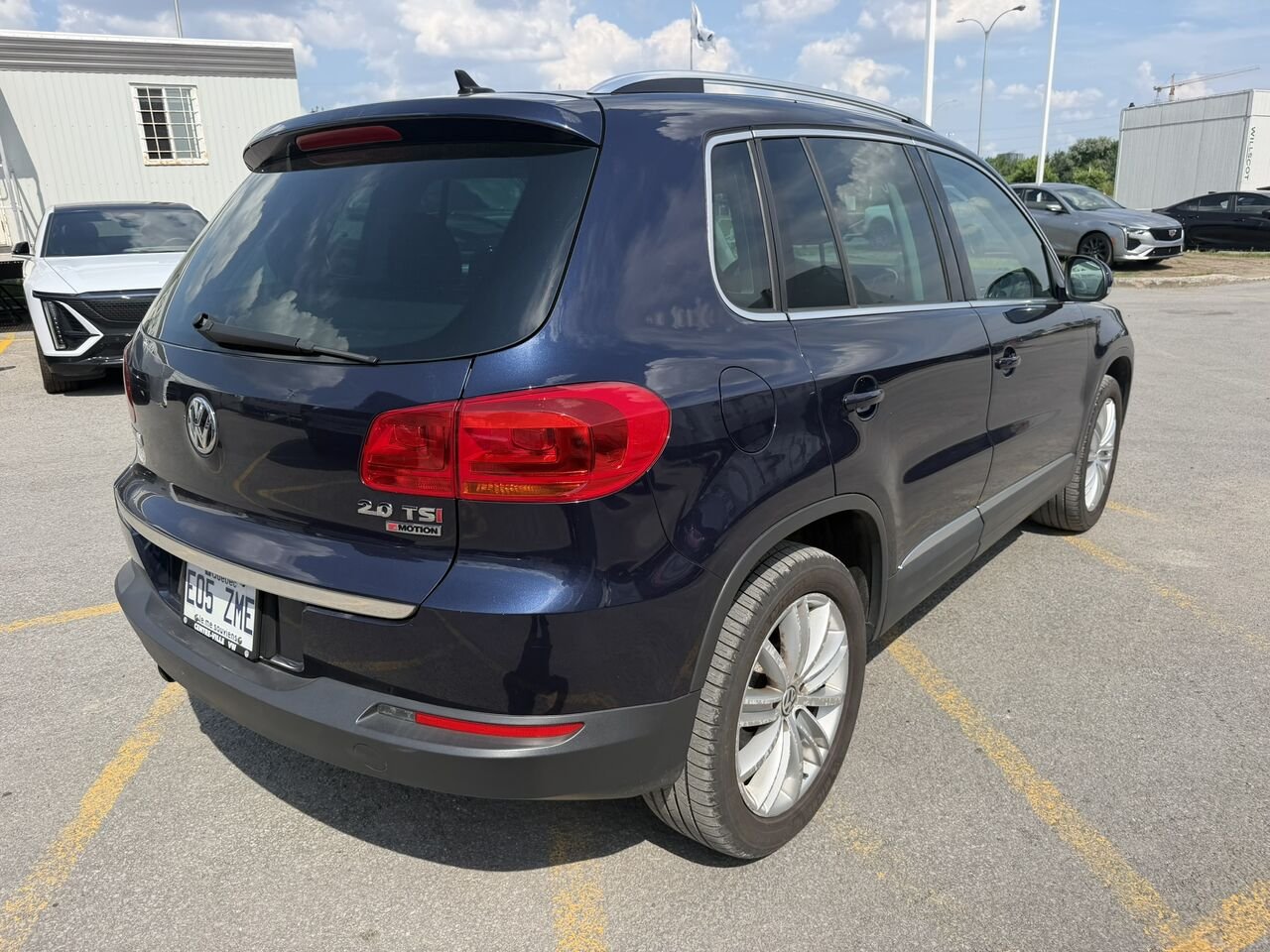 Volkswagen Tiguan Comfortline 4MOTION 2017 Bleu Laval - photo #11
