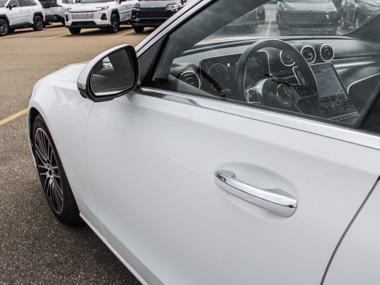 2024 Mercedes-Benz C-Class C 300 4MATIC Sedan White Sherwood Park - photo #12
