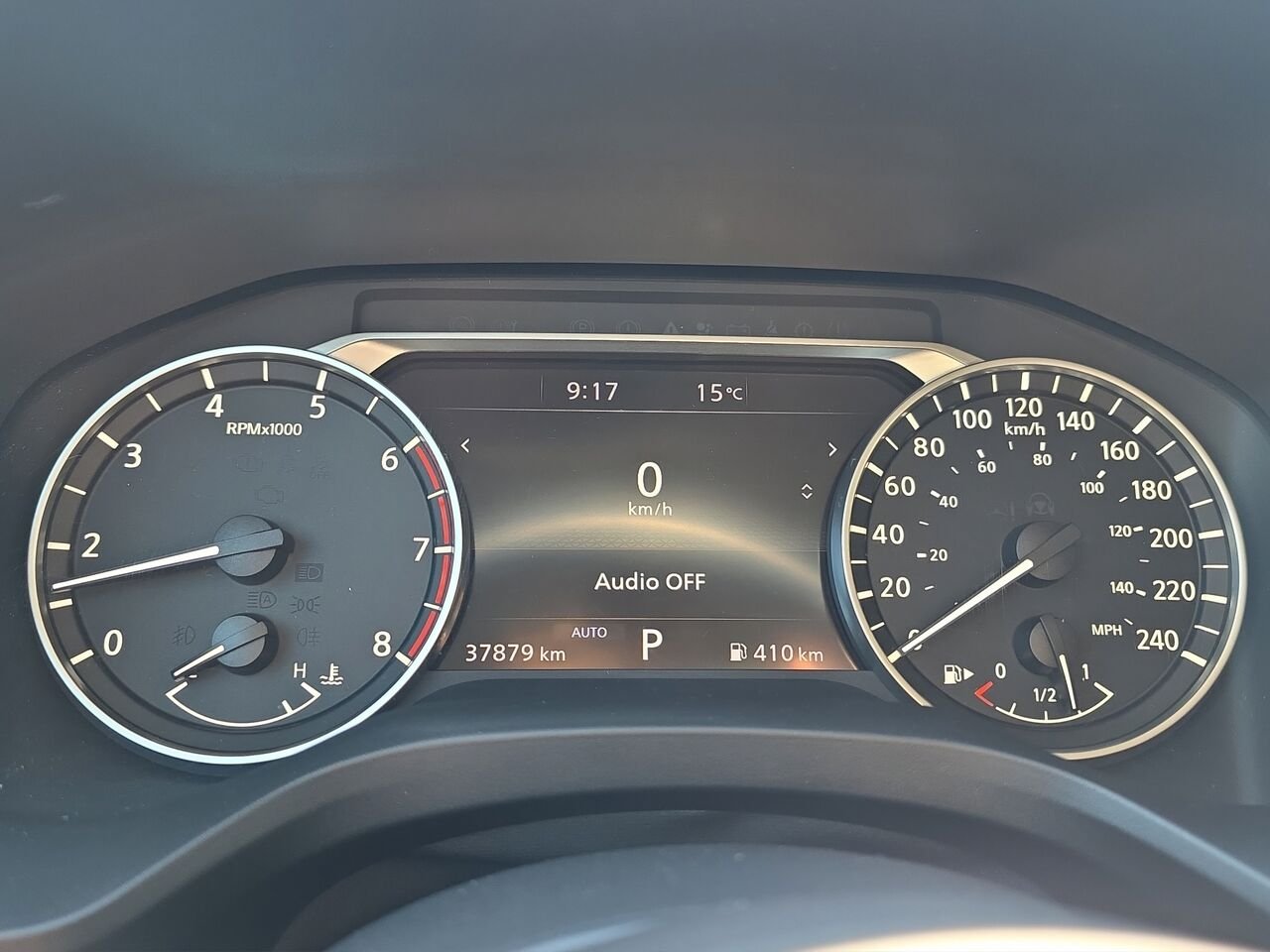 Nissan Rogue S TI, volant chauffant, détecteur d'angles morts, cruise control 2024 Noir Val-David - photo #9