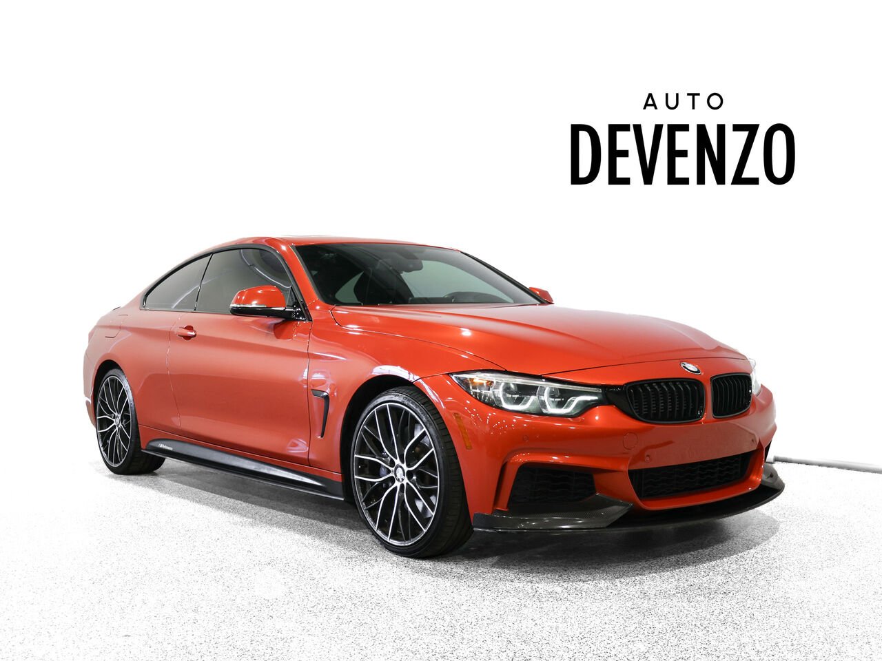 BMW Série 4 2018 Orange Saint-Eustache - photo #0