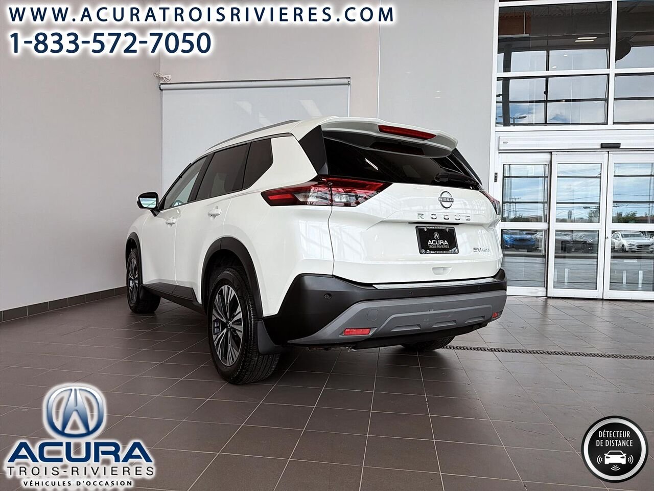 2023 Nissan Rogue SV AWD White Trois-Rivières - photo #8