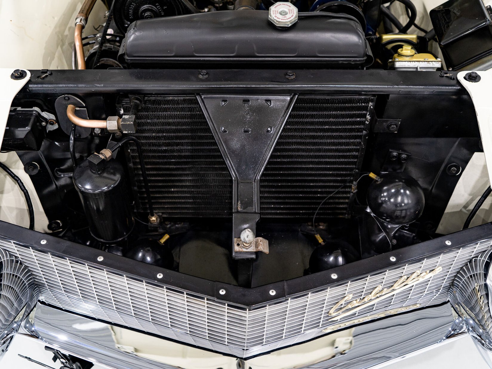 Cadillac Eldorado Seville With Factory A/C | PRIX EN USD 1956 Blanc Montréal - photo #57