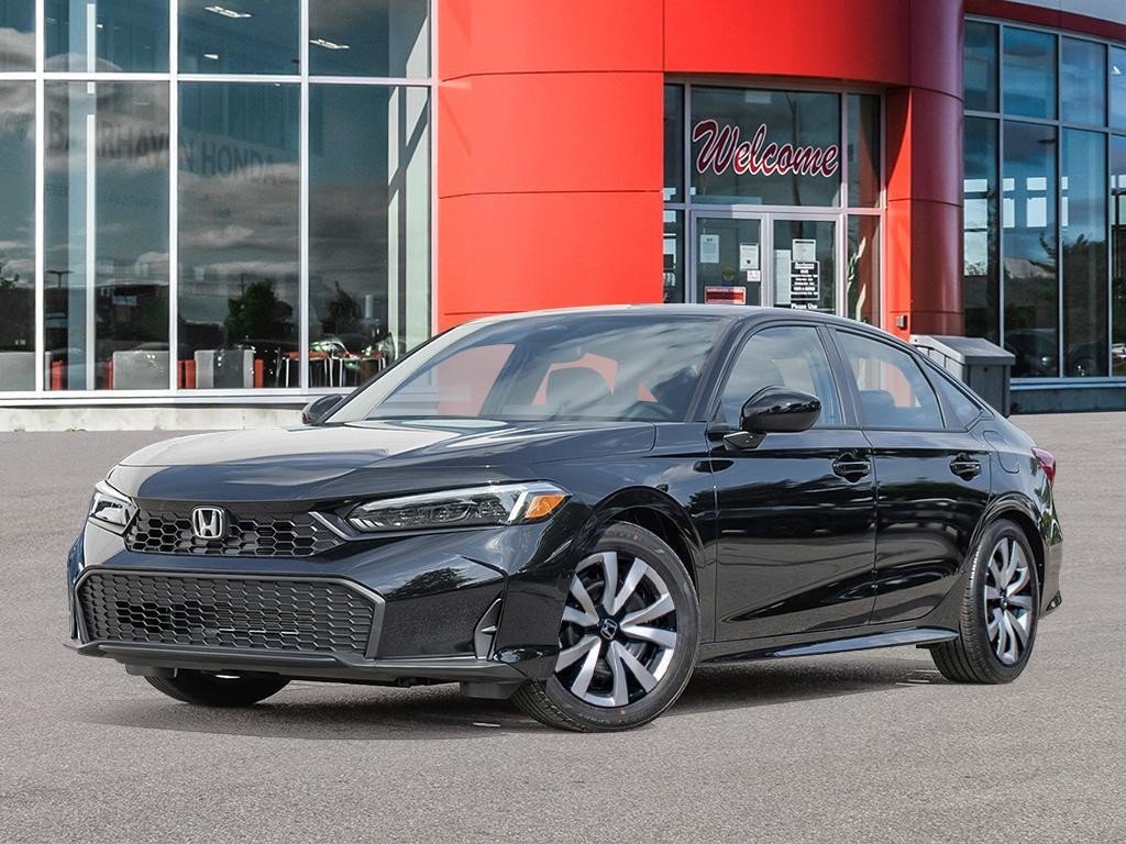 2026 Honda Civic Sedan LX CVT Sedan Crystal Black Pearl Ottawa & Gatineau - photo #0