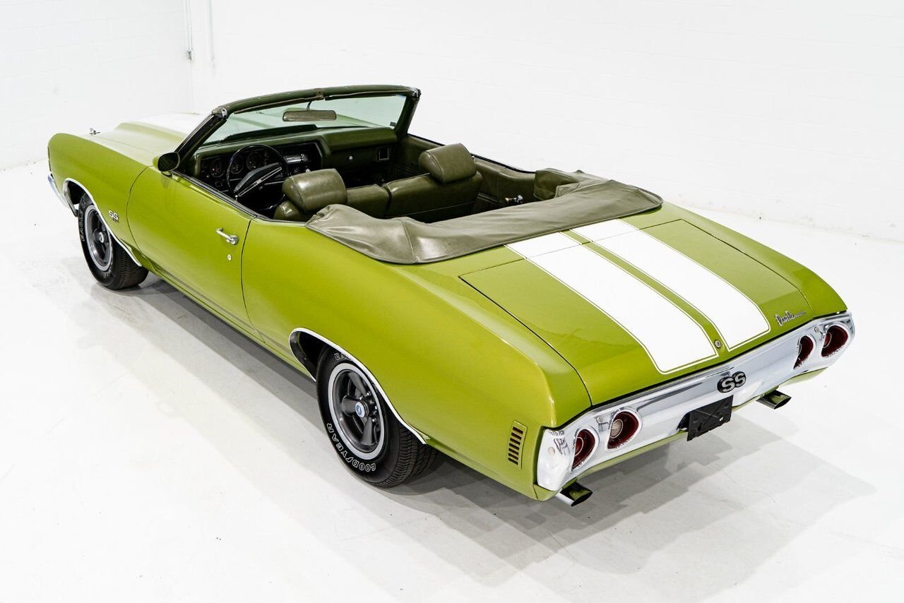 Chevrolet Chevelle SS Matching numbers 454 LS5 4-speed 1971 Vert Montréal - photo #1