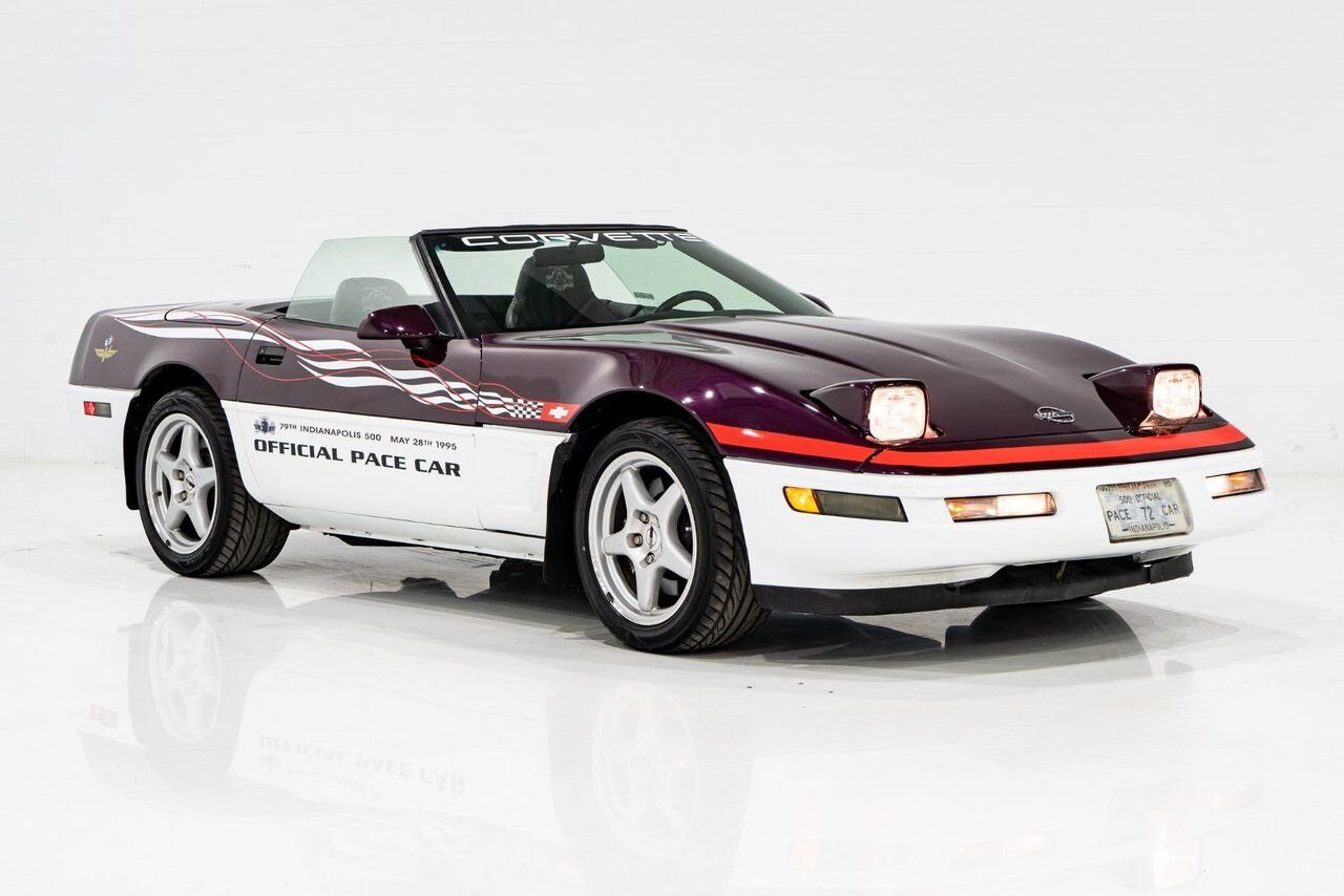 1995 Chevrolet Corvette Convertible Pace Car Pink Montreal - photo #38