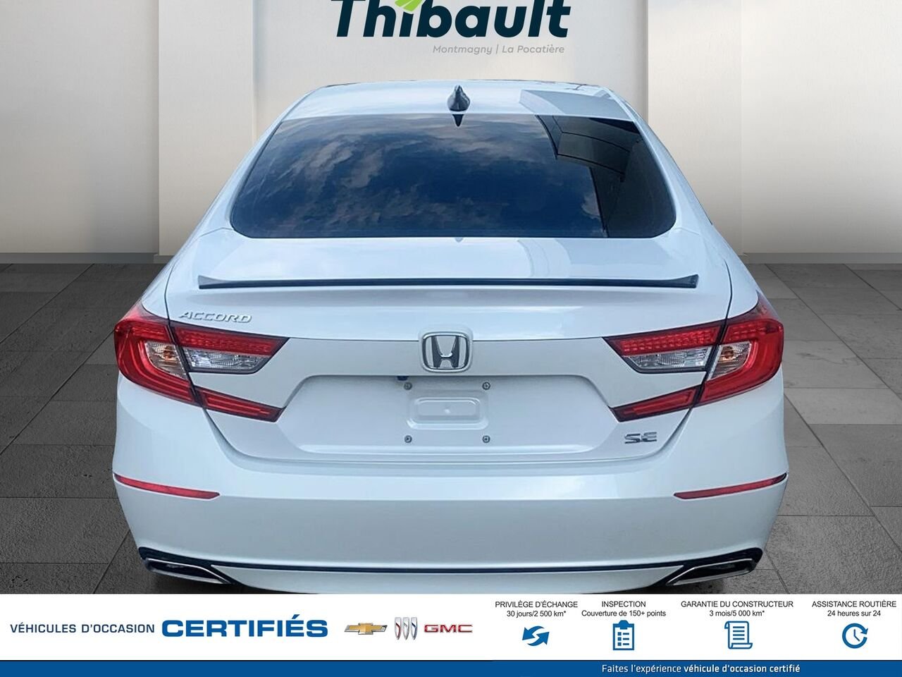 HONDA ACCORD SE SE CVT 2022 Blanc Montmagny - photo #2