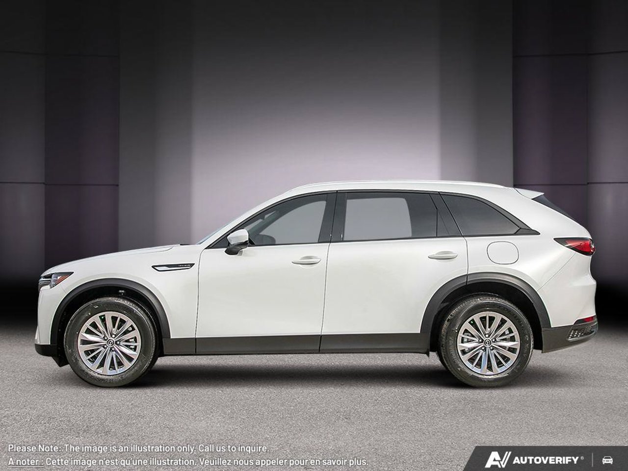 2026 Mazda CX-90 MHEV JM3KKCHD8T1396129 Rhodium White Metallic Mirabel - photo #2
