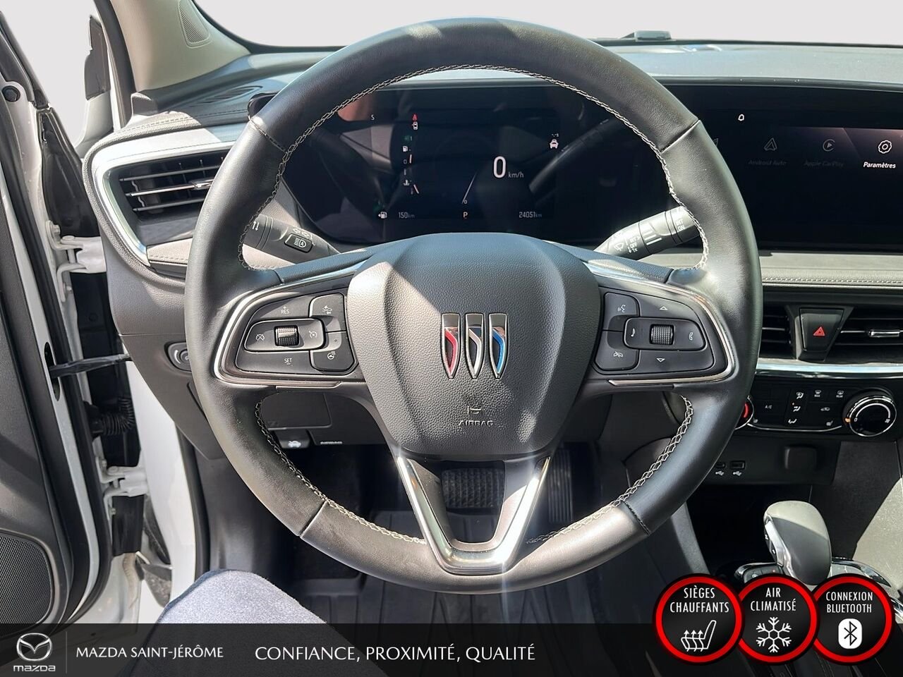 Buick Encore GX Privilegiee | AWD | SEULEMENT 24 001 KM 2024 Blanc Saint-Jérôme - photo #12