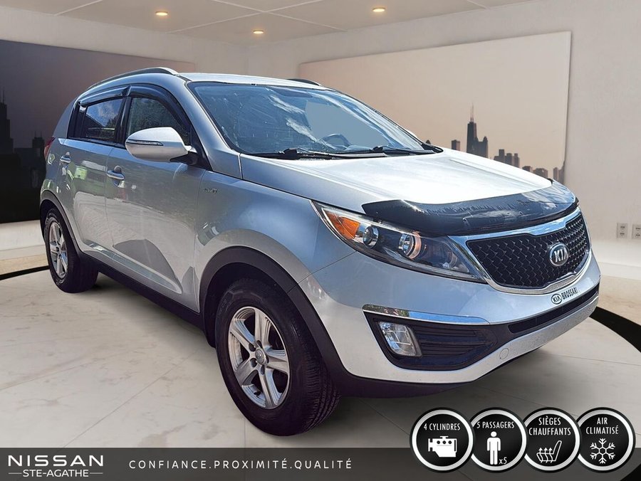 Kia Sportage LX| AWD|BANC CHAUFFANT 2016 Argent