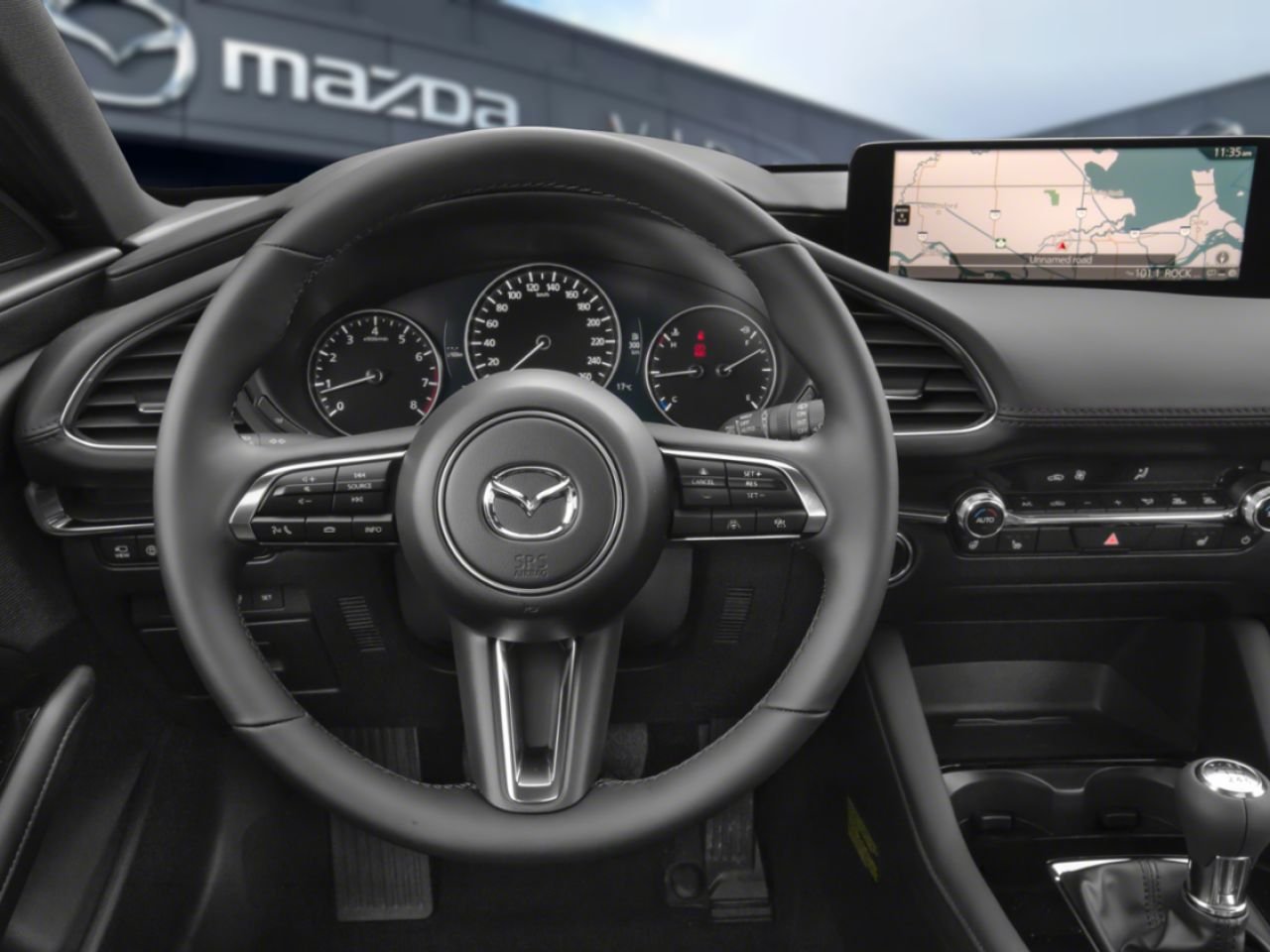 2026 Mazda Mazda3 Sport GT TA BM Jet Black Mica Val-David - photo #8