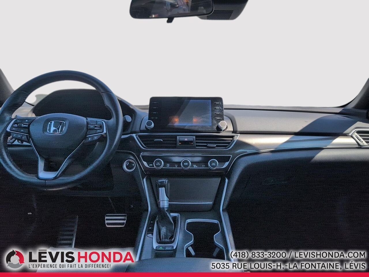 Honda Accord Sport Sport CVT 2018 Blanc Lévis - photo #18