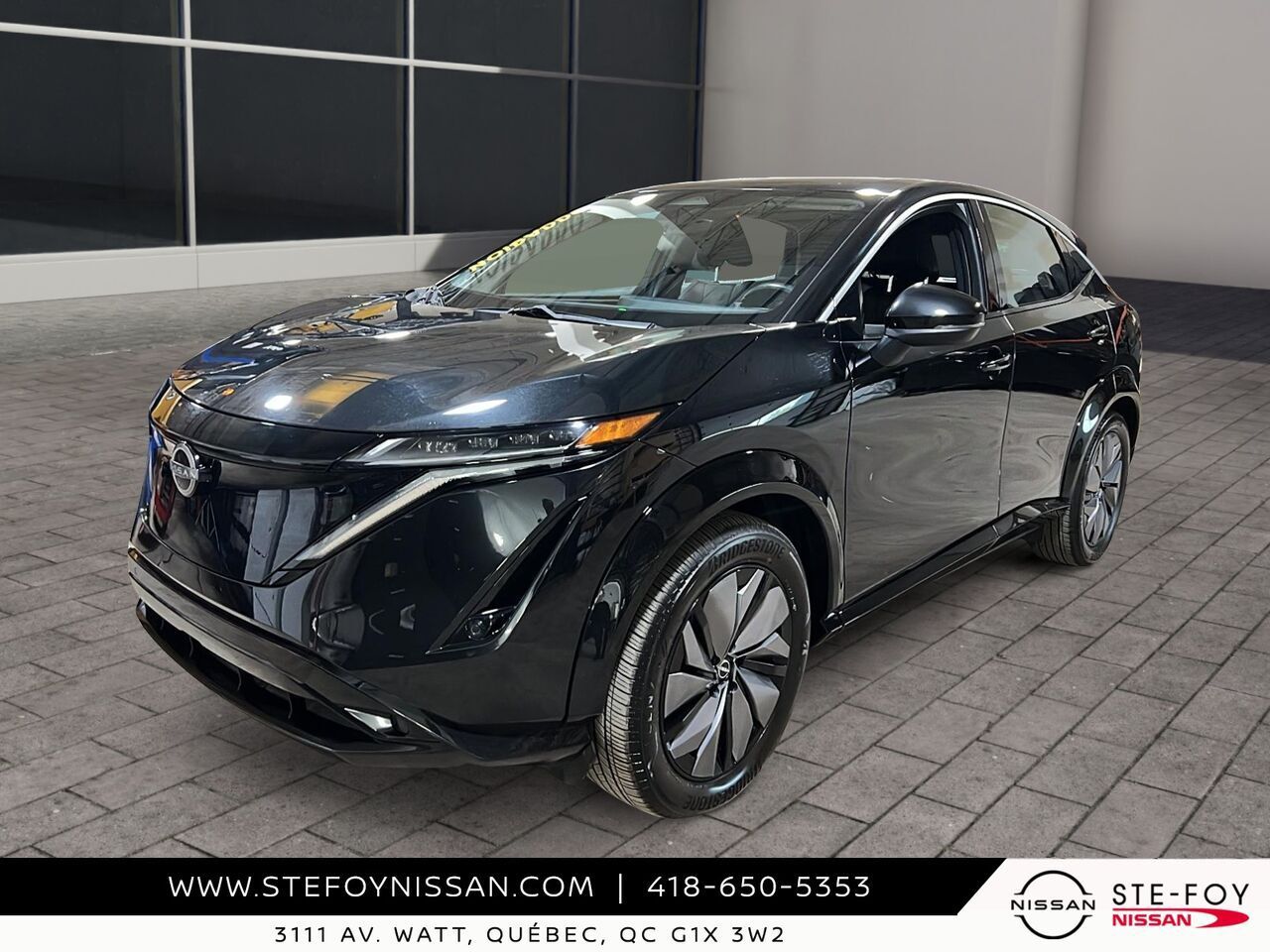Black 2024 Nissan Ariya SUV / Crossover Front-Wheel Drive Automatic