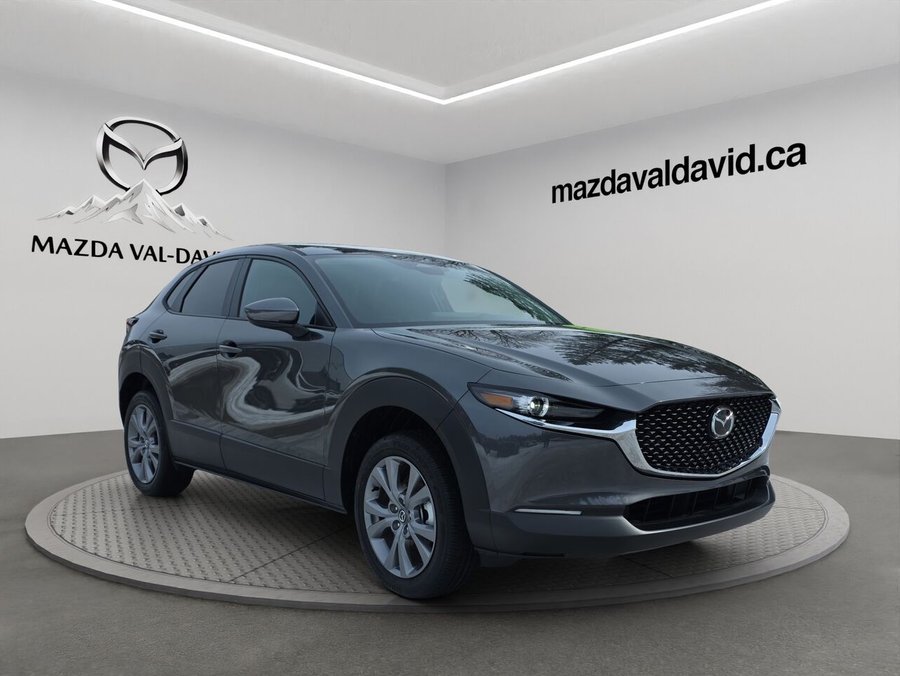 Mazda CX-30 Gs, awd, sièges, volant et rétroviseurs chauffants 2026 Gris mécanique métallisé