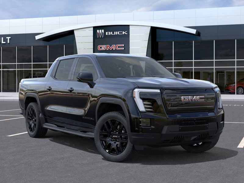 2026 GMC Sierra EV Élévation cabine multiplace 4RMe à autonomie prolongée Onyx Black Sherbrooke - photo #6