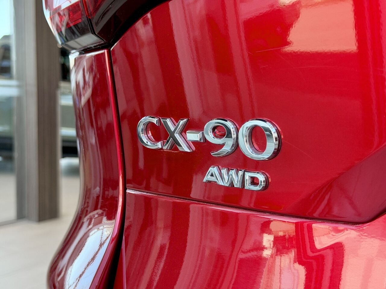 Mazda CX-90 hybride léger 2024 Rouge Notre-Dame-des-Prairies - photo #12