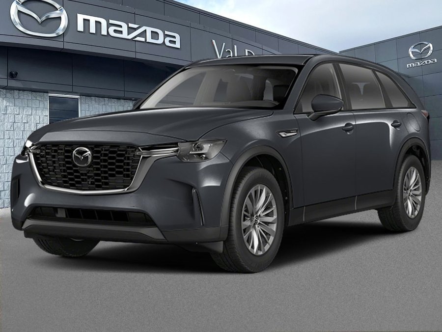 Mazda CX-90 hybride rechargeable GS TI, HYBRIDE RECHARGEABLE 2026 Noir de jais mica