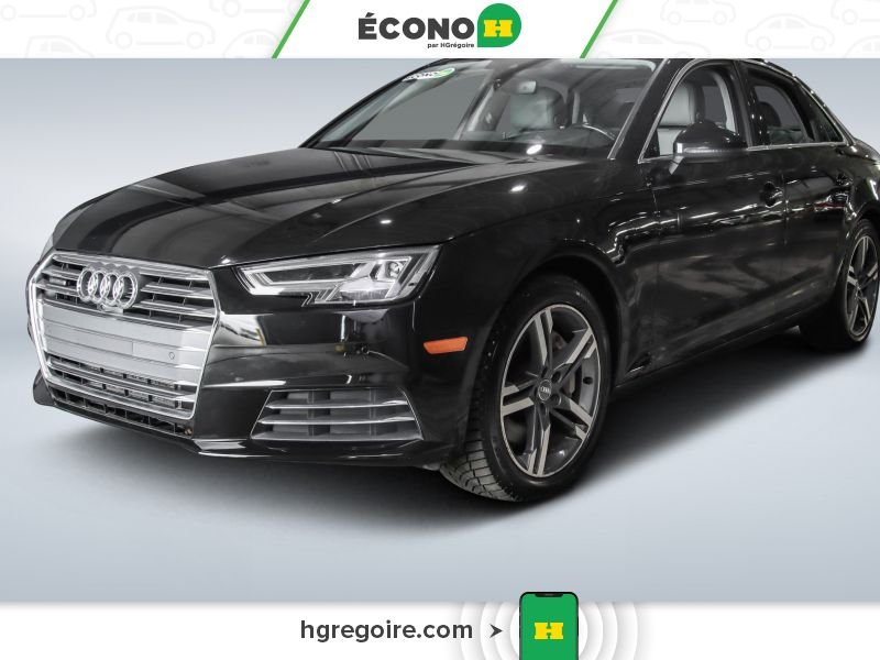 Audi A4 2017 Noir Blainville - photo #2