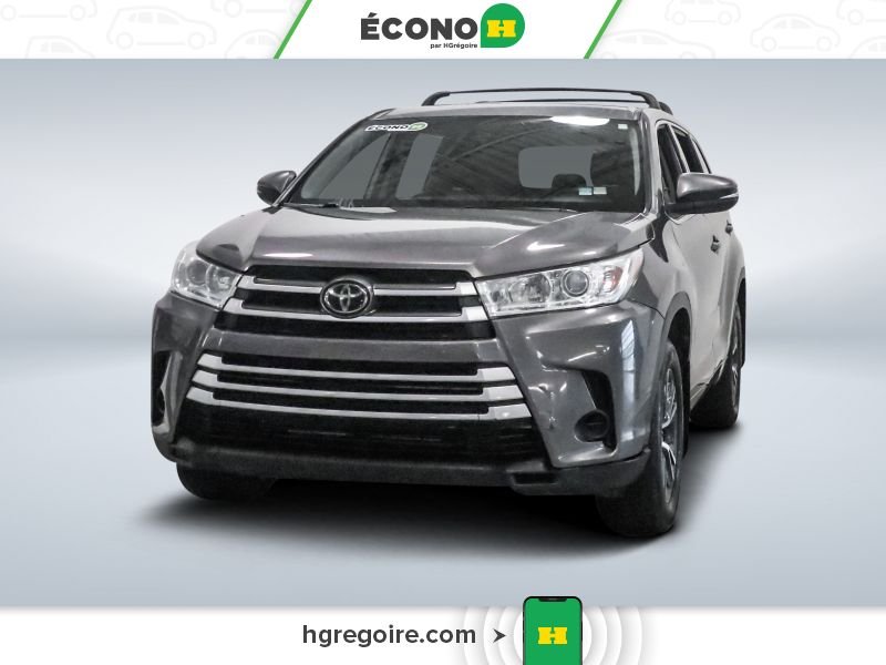 Toyota Highlander 822504 | LE AWD GR ÉLEC A/C BLUETOOTH CAMÉRA MAGS 2018 Gris Laval - photo #2