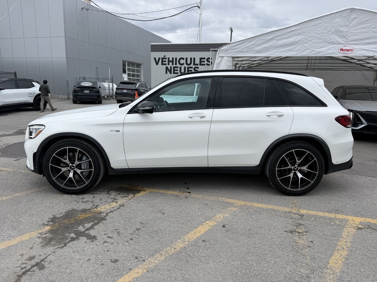 Mercedes-Benz GLC GLC 43 AMG 4MATIC 2020 Blanc Laval - photo #1