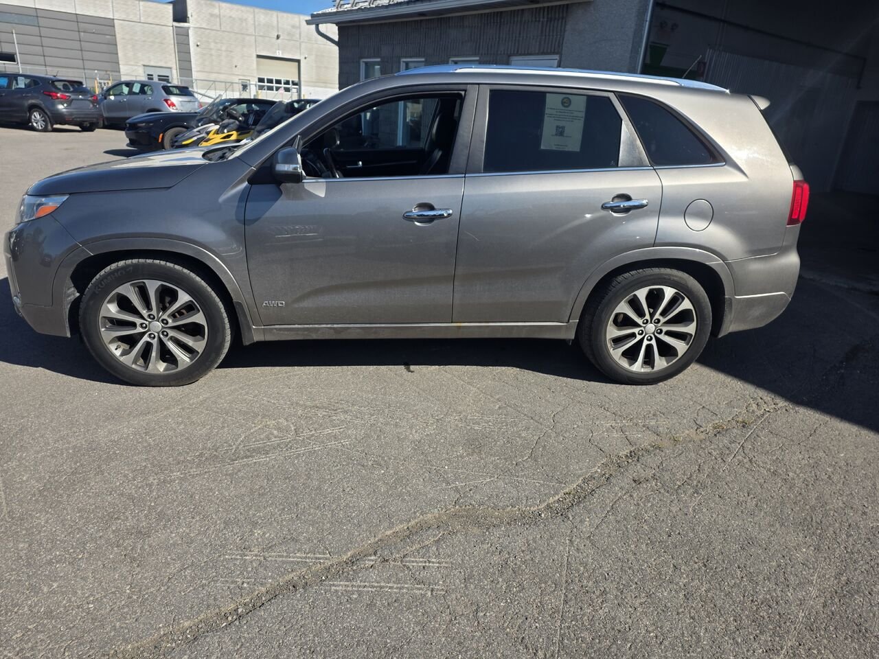 2014 Kia Sorento Silver  - photo #2